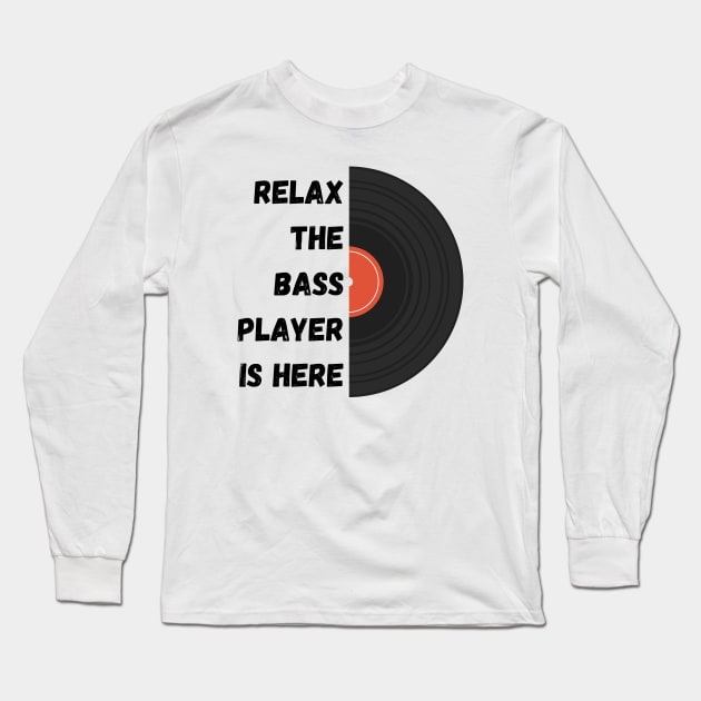 Relax the musician is here Long Sleeve T-Shirt by the619hub